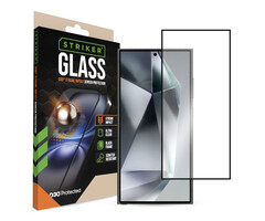 Striker Striker D3O Xtreme Impact Glass Screen Protector - Black Frame - Samsung Galaxy S24 Ultra 5G