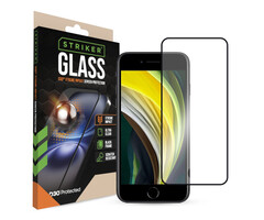 Striker Striker D3O Xtreme Impact Glass Screen Protector - Black Frame - Apple iPhone 7/8/SE (2020/2022)