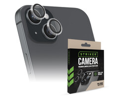 Striker Striker Single Lens Glass Camera Protector iPhone 15 / 15 Plus