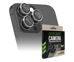 Striker Striker Single Lens Camera Protector - iPhone 15 Pro / Pro Max - Transparant