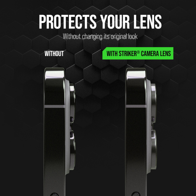 Striker Striker Single Lens Glass Camera Protector Samsung Galaxy A36 5G / A56 5G