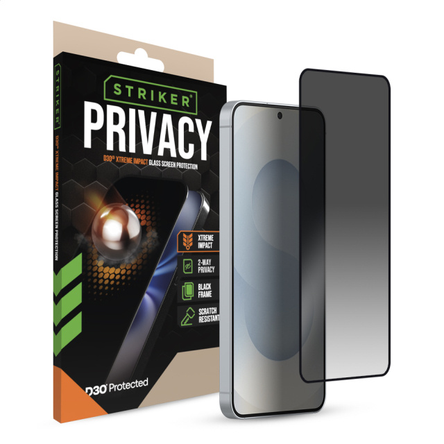 Striker Striker D3O Xtreme Impact Privacy Glass - Samsung Galaxy S24 5G / S25 5G