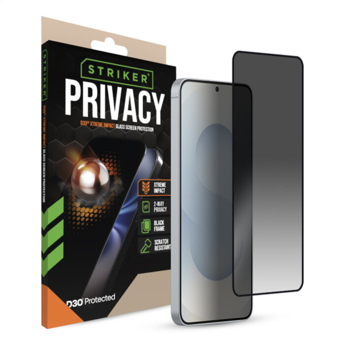 Striker Striker D3O Xtreme Impact Privacy Glass - Samsung Galaxy S24+/S25+ 5G