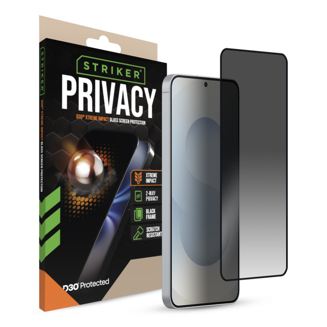 Striker Striker D3O Xtreme Impact Privacy Glass - Samsung Galaxy S24+/S25+ 5G