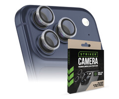 Striker Striker Single Lens Glass Camera Protector iPhone 16/17 Pro (Max)