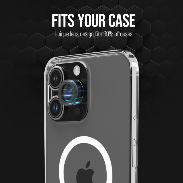 Striker Striker Single Lens Glass Camera Protector iPhone 16/17 Pro (Max)