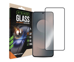 Striker Striker D3O Xtreme Impact Glass Screen Protector Samsung S25 FE - Zwart Frame