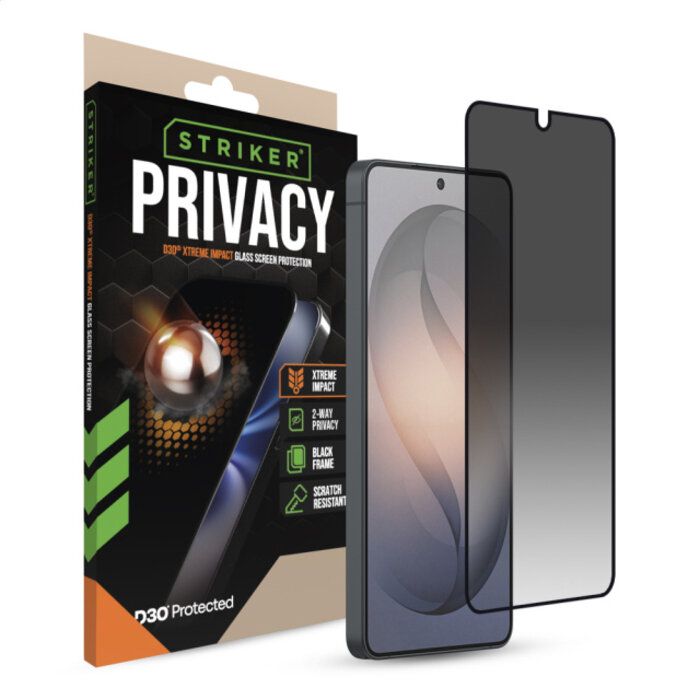 Striker Striker D3O Xtreme Impact Privacy Glass - Samsung Galaxy S26 Ultra 5G