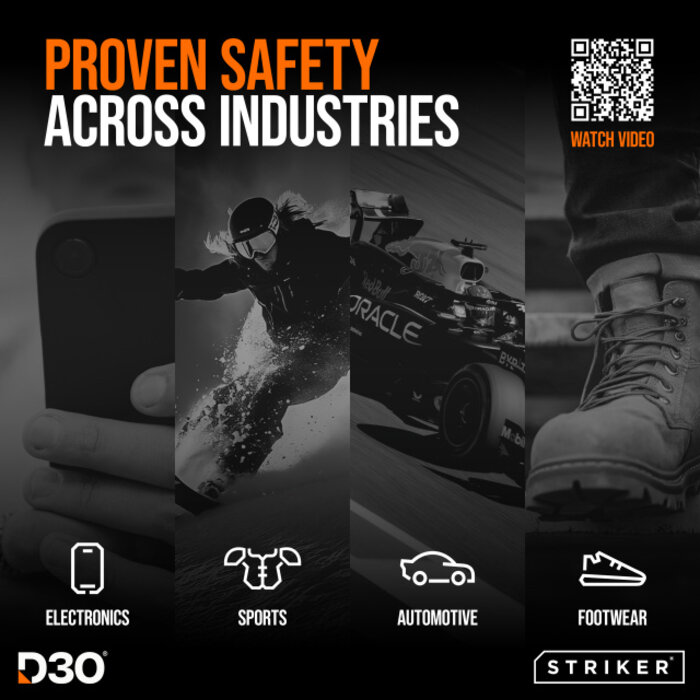 Striker Striker D3O Xtreme Impact Privacy Glass - Samsung Galaxy S26 Ultra 5G