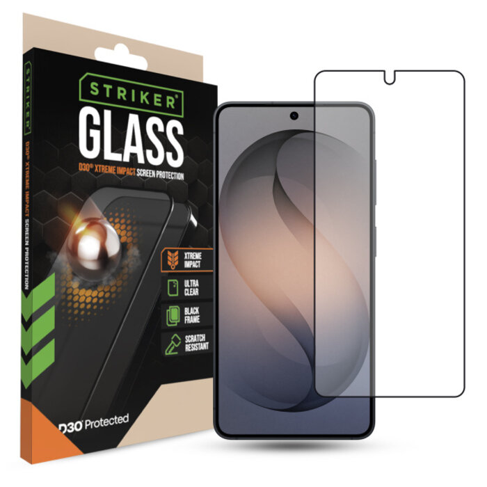 Striker Striker D3O Xtreme Impact Glass Screenprotector - Samsung Galaxy S26 5G