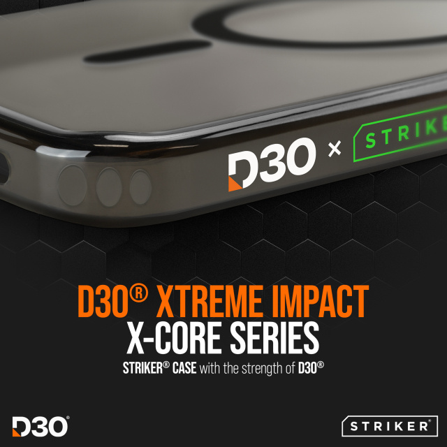 Striker Striker X-Core D3O Xtreme Impact Mag Case - Samsung S26 5G - Zwart