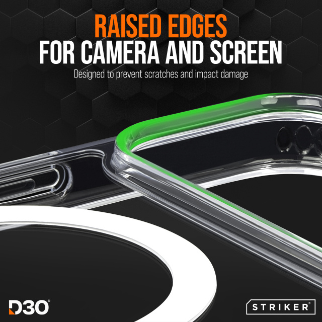 Striker Striker X-Core D3O Xtreme Impact Mag Case Clear - Samsung Galaxy S26+ 5G