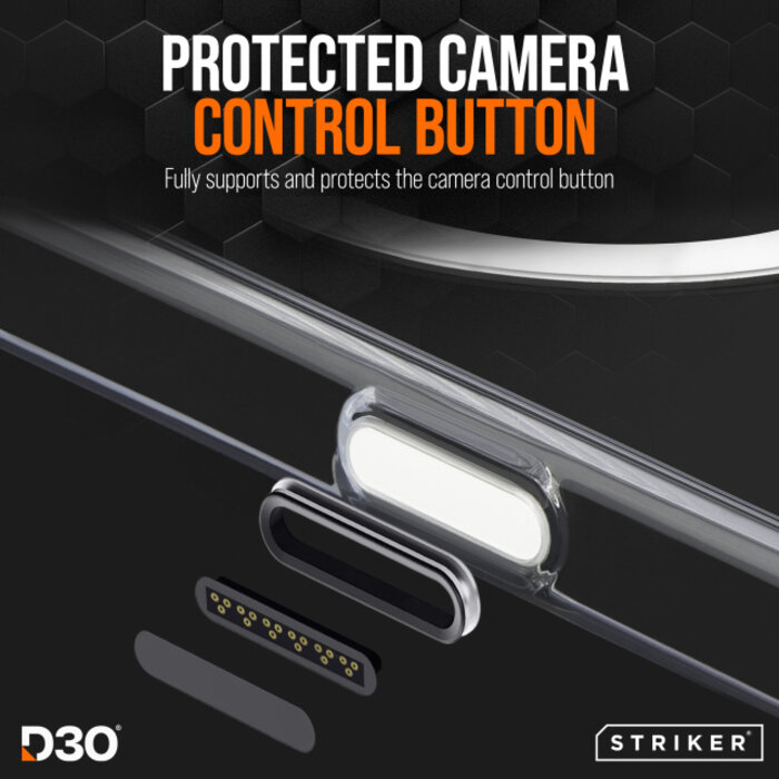 Striker Striker X-Core D3O Xtreme Impact Mag Case Clear - Samsung Galaxy S26+ 5G