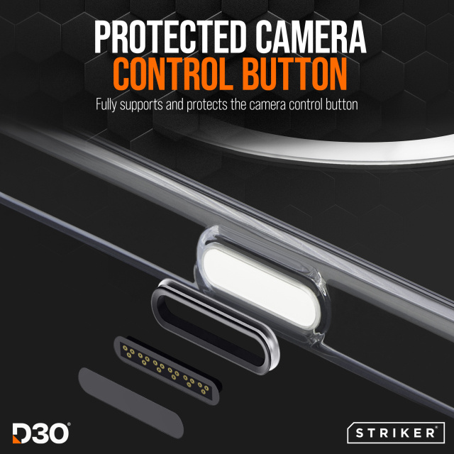Striker Striker X-Core D3O Xtreme Impact Mag Case Clear - Samsung Galaxy S26+ 5G