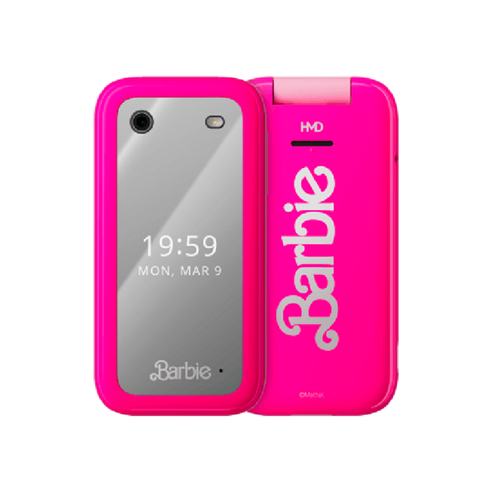 HMD HMD Barbie Phone Roze - 4G Klaptelefoon