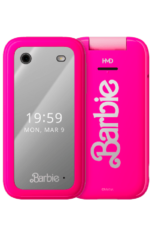 HMD HMD Barbie Phone Roze - 4G Klaptelefoon
