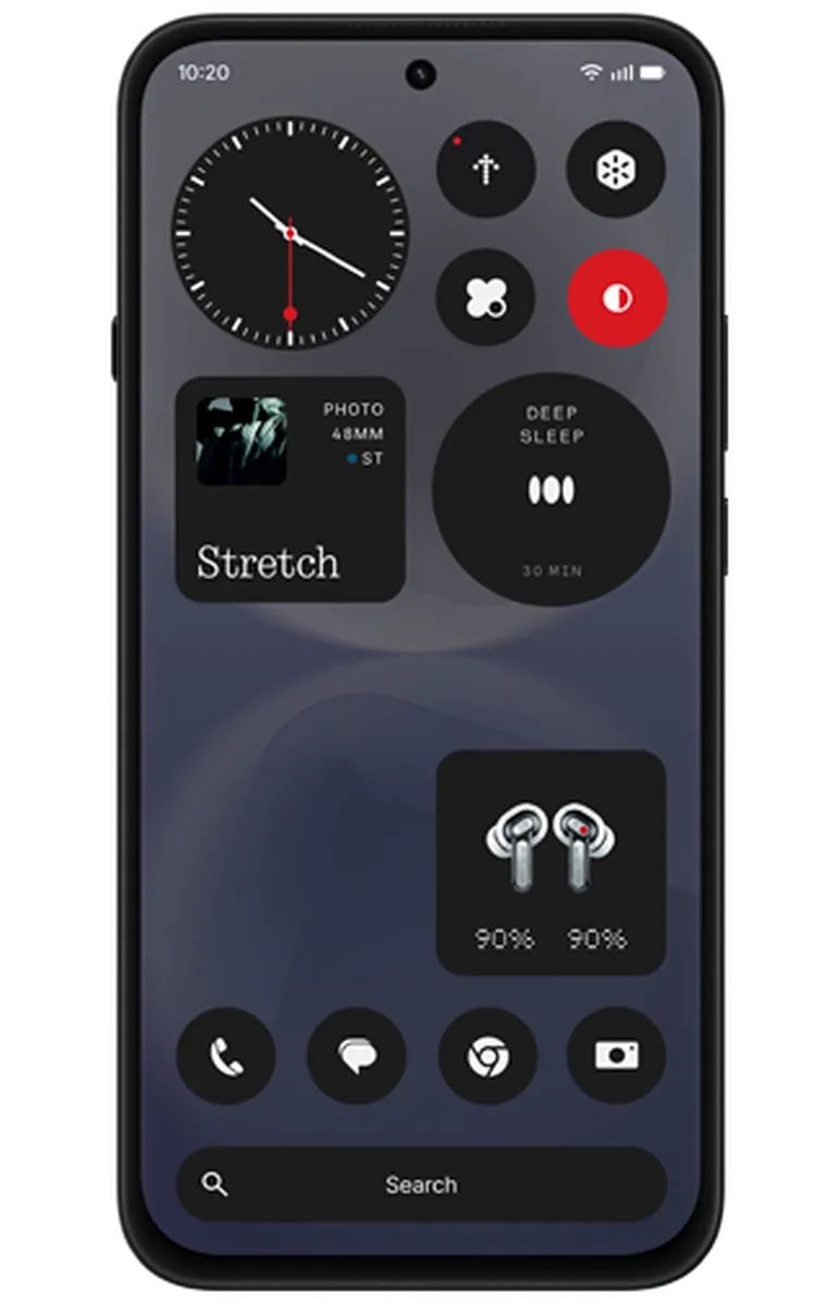 Nothing Nothing Phone (4b) 128GB Zwart Smartphone