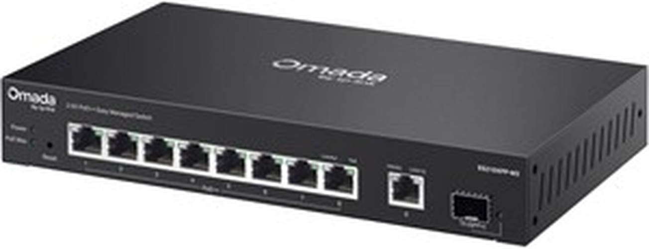 TP-Link TP-Link Omada ES210XPP-M2 8-Poorts 2.5G PoE++ Switch (240W, 2x 10G SFP+)