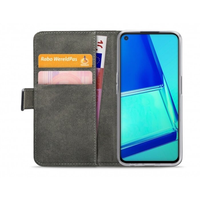 Mobilize Mobilize Classic Gelly Wallet Book Case OPPO A52/A72 Black