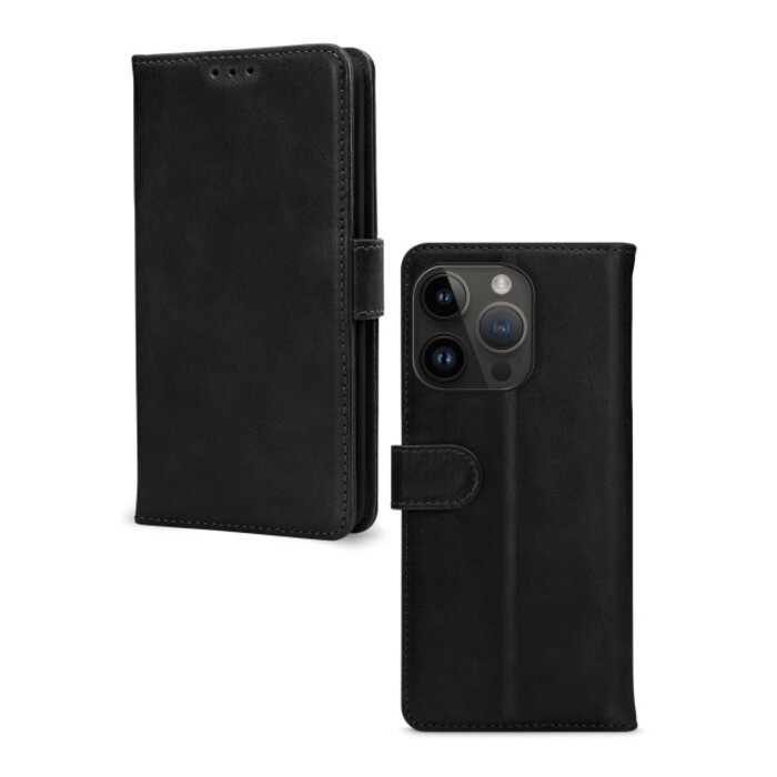 Mobilize Mobilize Leather Wallet Apple iPhone 14 Pro Black