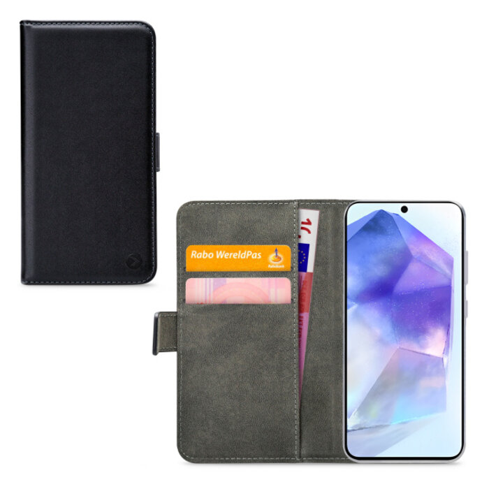 Mobilize Mobilize Classic Gelly Wallet Book Case Samsung Galaxy A55 5G Black
