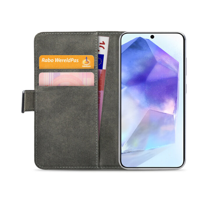 Mobilize Mobilize Classic Gelly Wallet Book Case Samsung Galaxy A55 5G Black