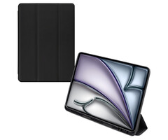 Mobilize Mobilize Solid Folio Case - Apple iPad Air 13 (2024/2025/2026) - Zwart
