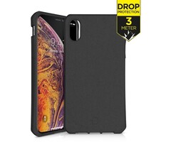 ITSKINS ITSKINS Level 2 FeroniaBio Hoesje voor Apple iPhone Xs Max - Zwart