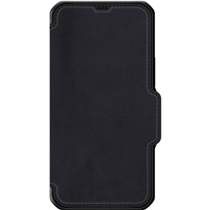 ITSKINS ITSKINS Level 2 HybridFolio Leather for Apple iPhone 12 Mini Pure Black