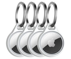 ITSKINS ITSKINS Level 2 AirCover Solid voor Apple AirTag - 4-Pack Wit
