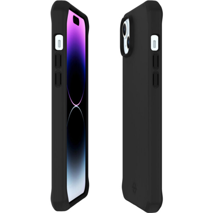 ITSKINS ITSKINS Level 3 SpectrumSilk_R for Apple iPhone 14 Plus/15 Plus Black