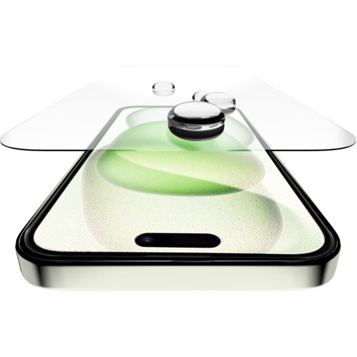 ITSKINS ITSKINS Supreme Glass Screen Protector with Alignment Tool Apple iPhone 15 Plus Clear