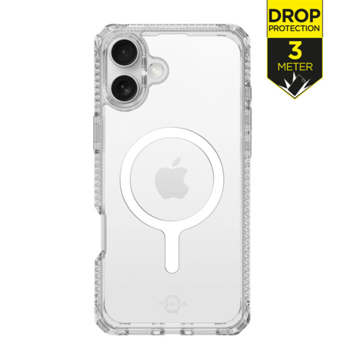 ITSKINS ITSKINS Level 2 HybridMagClear_R for Apple iPhone 16 Transparent