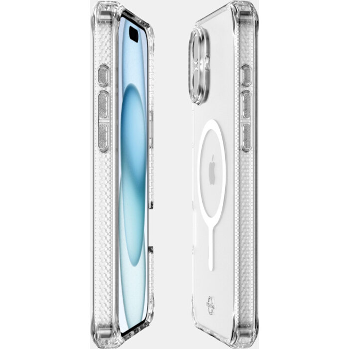 ITSKINS ITSKINS Level 2 HybridMagClear_R for Apple iPhone 16 Transparent
