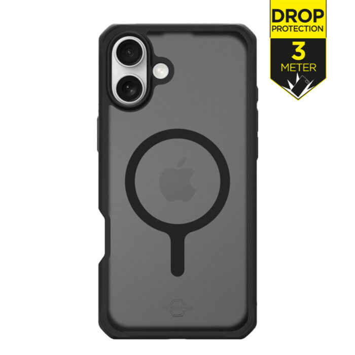 ITSKINS ITSKINS Level 2 HybridMagFrost_R for Apple iPhone 16 Plus Black