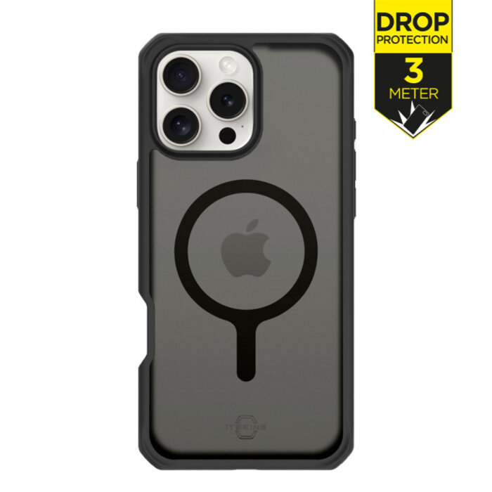ITSKINS ITSKINS Level 2 HybridMagFrost_R for Apple iPhone 16 Pro Black