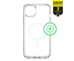 ITSKINS ITSKINS Level 2 HybridMagClear_R Hoesje voor Apple iPhone 13 - Transparant
