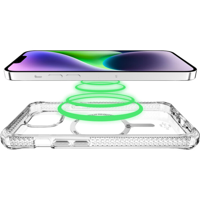 ITSKINS ITSKINS Level 2 HybridMagClear_R for Apple iPhone 13 Transparent