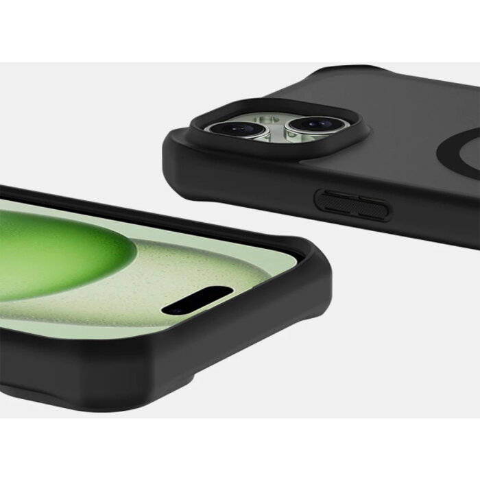 ITSKINS ITSKINS Level 2 HybridMagFrost_R for Apple iPhone 14/15 Black