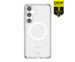 ITSKINS ITSKINS Level 2 HybridMagClear Hoesje voor Samsung Galaxy S25 5G - Transparant