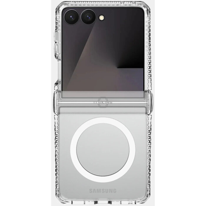 ITSKINS ITSKINS Level 2 HybridMagClear_R with Hinge for Samsung Galaxy Z Flip8 5G Transparent