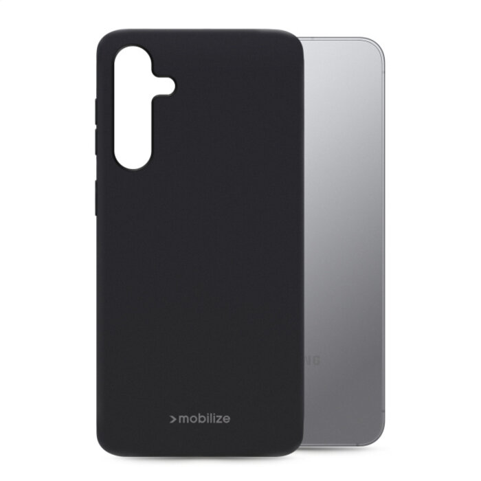 Mobilize Mobilize Rubber Gelly Case Samsung Galaxy S25 5G Matt Black
