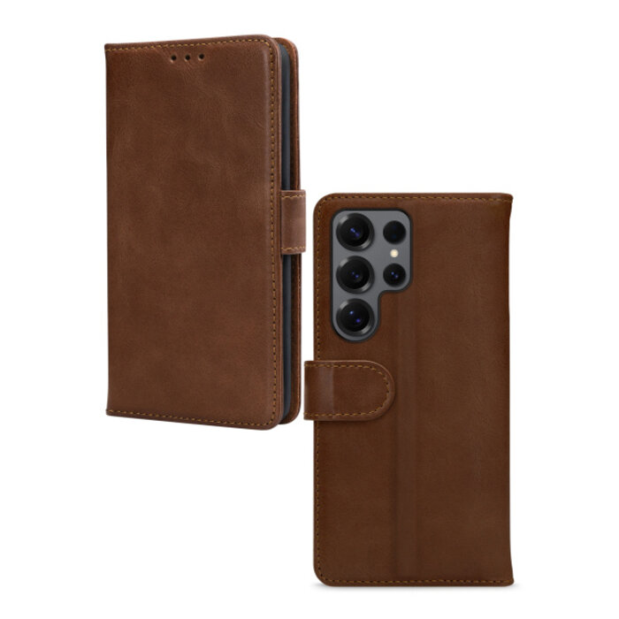 Mobilize Mobilize Leather Wallet Samsung Galaxy S25 Ultra 5G Brown