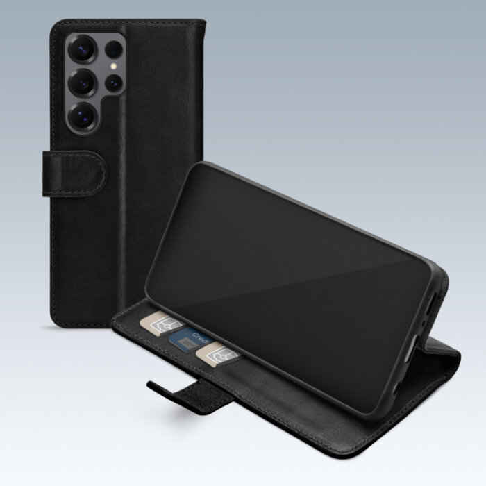 Mobilize Mobilize Premium Gelly Wallet Book Case Samsung Galaxy S25 Ultra 5G Black