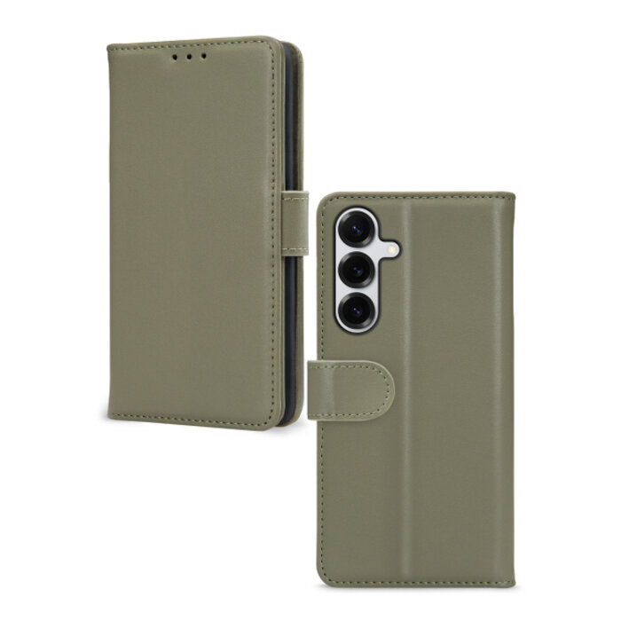 Mobilize Mobilize Premium Gelly Wallet Book Case Samsung Galaxy S25+ 5G Green