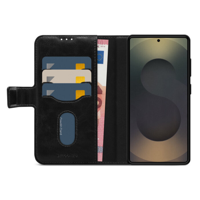 Mobilize Mobilize 2in1 Magsafe Compatible Gelly Wallet Case Samsung Galaxy S25 Ultra 5G Black