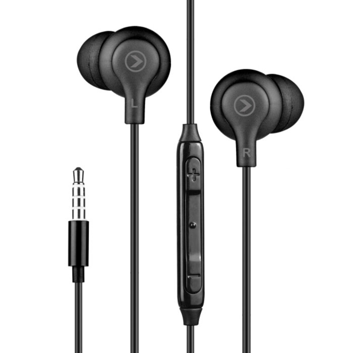 Mobilize Mobilize In-ear Stereo Headset with Remote 3.5mm Black