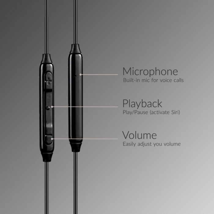 Mobilize Mobilize In-ear Stereo Headset with Remote 3.5mm Black