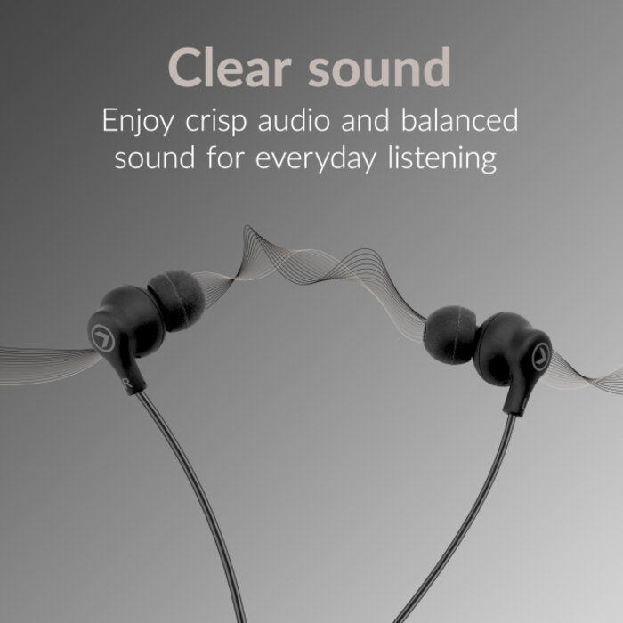 Mobilize Mobilize In-ear Stereo Headset with Remote 3.5mm Black
