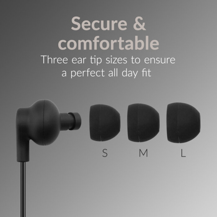 Mobilize Mobilize In-ear Stereo Headset with Remote 3.5mm Black